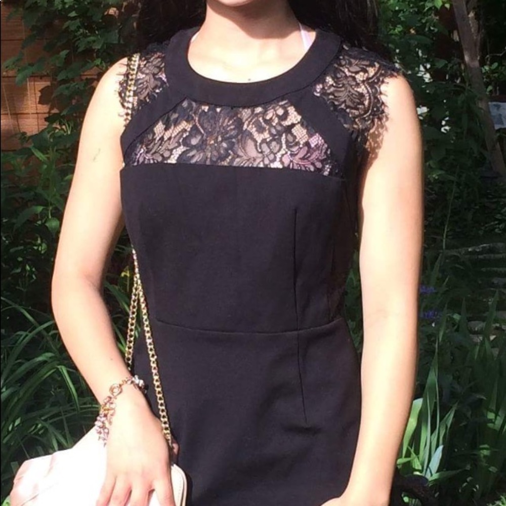 RW&CO black cocktail dress